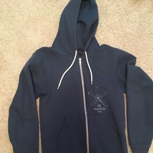 AK Starfish zip-up